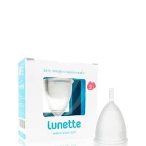 Lunette Menstrual Cup Klar 2 Menstruationstasse