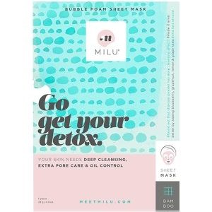 MILU Go Get Your Detox Bubble Foam Sheet Mask Tuchmaske