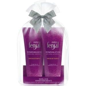 miss fenjal Geschenkset Touch of Purple Dusche + Lotion Körperpflegeset