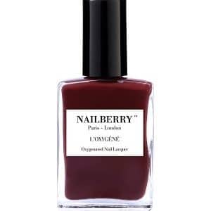 Nailberry L’Oxygéné Dial M for Maroon Nagellack