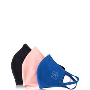 NEQI Community Pink/Blue/Black Behelfsmaske