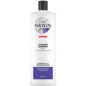 Nioxin System 6 Chemisch Behandeltes Haar - Sichtbar Dünner Werdendes Haar Haarshampoo