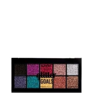 NYX Professional Makeup Glitter Goals Cream Pro Palette Lidschatten Palette