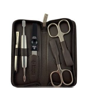 Pfeilring Basic Maniküre-Etui 9350 Braun Maniküre-Set