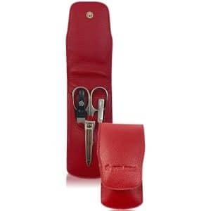 Pfeilring Basic Taschenetui 8248 Rot Maniküre-Set