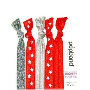 Popband London Printed All Star Haargummi