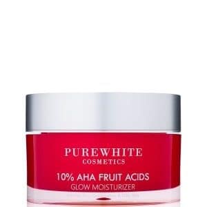 Pure White Cosmetics 10% AHA Fruit Acids Glow Moisturizer Gesichtscreme