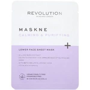 REVOLUTION SKINCARE Maskcare Maskne Calming & Purifying Lower Face Sheet Mask Tuchmaske