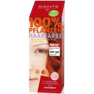 Sante Pflanzen Pulver naturrot Haarfarbe