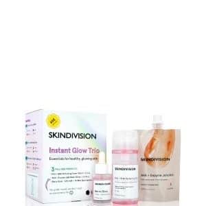 SkinDivision Instant Glow Trio Gesichtspflegeset