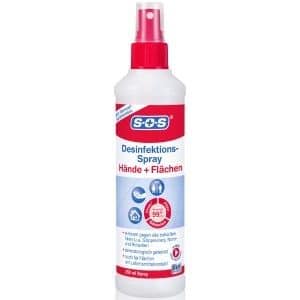 SOS Desinfektions-Spray Hände + Flächen Händedesinfektionsmittel