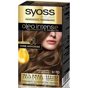 Syoss Oleo Intense Permanente Öl-Coloration Dunkelblond Haarfarbe