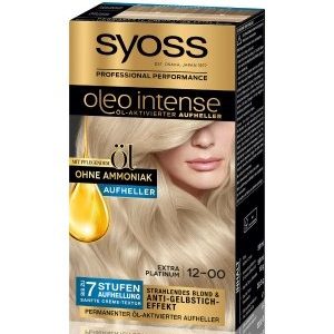 Syoss Oleo Intense Permanente Öl-Coloration Extra Platinum Haarfarbe