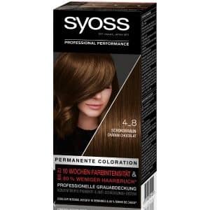 Syoss Permanente Coloration Professionelle Grauabdeckung Leuchtendes Rot Haarfarbe