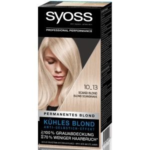 Syoss Permanentes Blond Kühles Blond Scandi Blond Haarfarbe