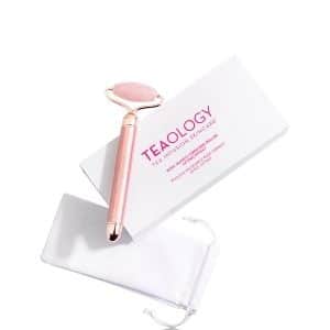 TEAOLOGY Vibrating Rose Quartz Lifting Roller Gesicht Roll-On