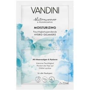 VANDINI Blütenwasser Moisturizing Hydro Gesichtsmaske