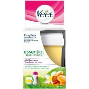 Veet Easy-Wax Roll-on Wachspatrone Essential Inspirations Warmwachs