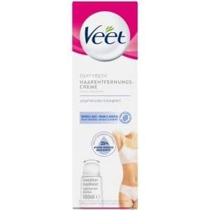 Veet Haarentfernungs-Creme Bikini & Achseln Sensitive Enthaarungscreme