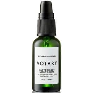 VOTARY Super Boost Night CBD and Strawberry Seed Gesichtsserum