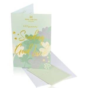 Wax Lyrical Gift Scents Sending Good Luck Scented Cards Raumduft