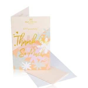 Wax Lyrical Gift Scents Thank You So Much Scented Cards Raumduft