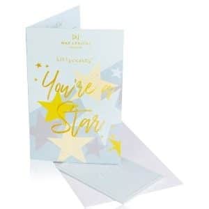 Wax Lyrical Gift Scents You`re A Star Scented Cards Raumduft