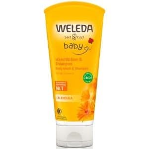 Weleda Baby Calendula Waschlotion & Shampoo Babyduschgel