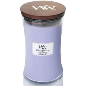 WoodWick Lavender Spa Hourglass Duftkerze