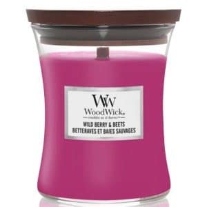 WoodWick Medium Hourglass Wild Berry & Beets Duftkerze