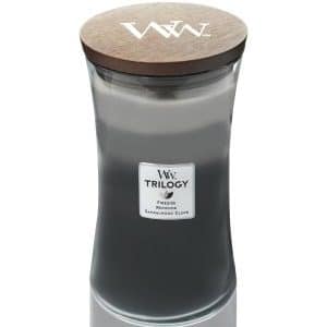 WoodWick Warm Woods Hourglass Duftkerze