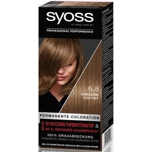 Syoss Permanente Coloration Professionelle Grauabdeckung Dunkelblond Haarfarbe