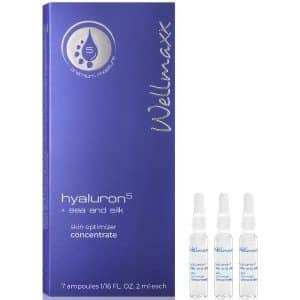 Wellmaxx hyaluron⁵ + sea and silk skin optimizer concentrate Ampullen