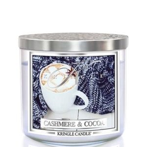 Kringle Candle Soy Jar Cashmere & Cocoa Duftkerze