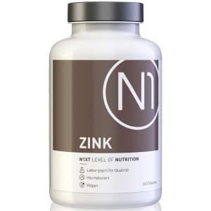 N1 Zink 25 mg Tabletten Nahrungsergänzungsmittel