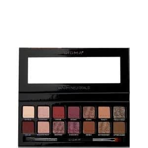 Sigma Beauty Warm Neutrals Lidschatten Palette