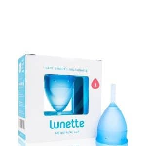 Lunette Menstrual Cup Blau 1 Menstruationstasse