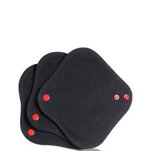 Lunette Reusable Pad mini - schwarz Periodenunterwäsche