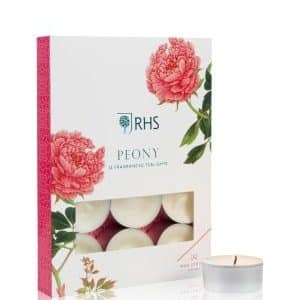 Wax Lyrical RHS Fragrant Garden Peony Tealights Duftkerze