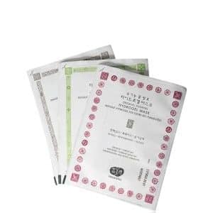 WHAMISA Organic Hydrogel Facial Mask Set Gesichtspflegeset