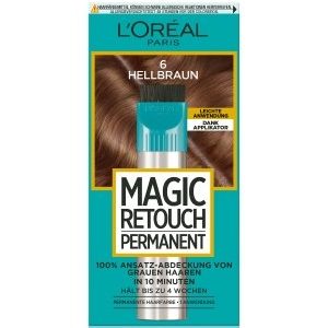 L'Oréal Paris Magic Retouch Permanent Ansatz-Abdeckung Nr. 6 Hellbraun Haarfarbe