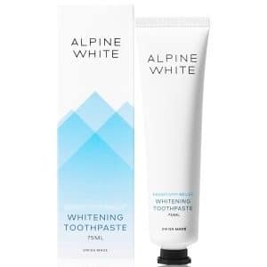 ALPINE WHITE Whitening Toothpaste Sensitivity Relief Zahnpasta