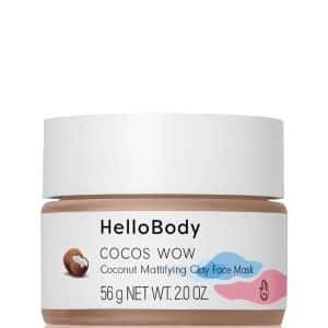 HelloBody COCOS WOW Coconut Mattifying Clay Face Mask Gesichtsmaske