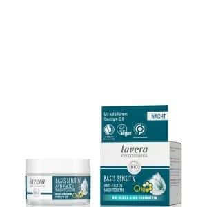 lavera Basis sensitiv Anti-Falten Nachtcreme Q10 Nachtcreme