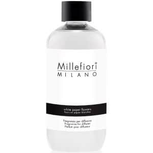 Millefiori Milano Reed White Paper Flowers Refill Raumduft