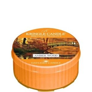 Kringle Candle Amber Wood Daylight Duftkerze