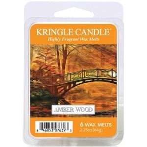 Kringle Candle Amber Wood Wax Melt Duftkerze