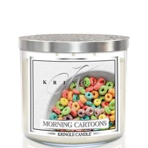 Kringle Candle Morning Cartoons Soy Jar Duftkerze