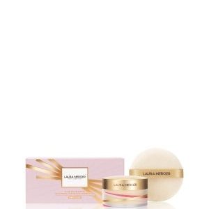 LAURA MERCIER Translucent Loose Setting Powder & Puff Holiday 2022 Gesicht Make-up Set