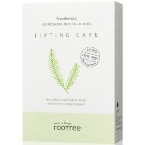 rootree Treetherapy Cryptomeria Tree Facial Mask Box (10 er Pack) Gesichtsmaske